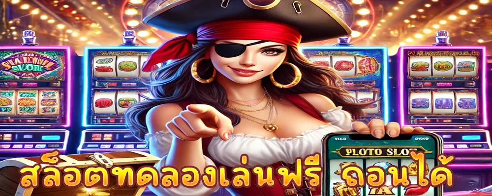 สล็อตทดลองเล่นฟรี ถอนได้