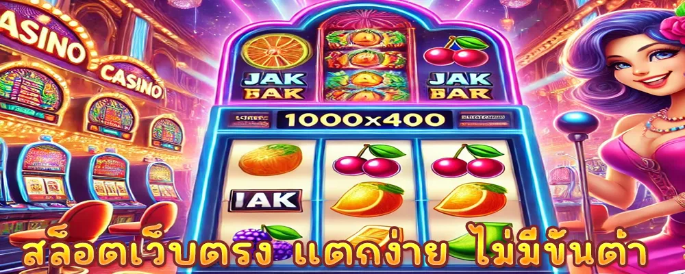 สล็อตเว็บตรง แตกง่าย ไม่มีขั้นต่ำ