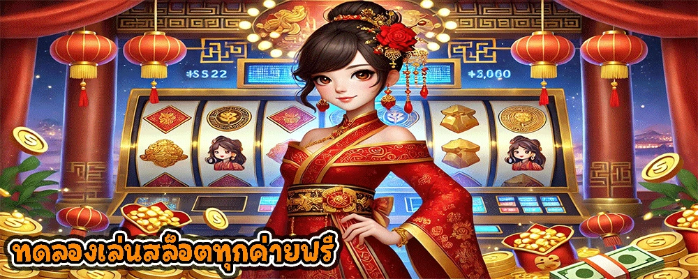 ทดลองเล่นสล็อตทุกค่ายฟรี