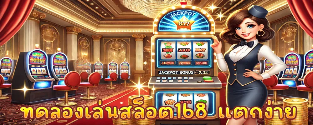 ทดลองเล่นสล็อต168 แตกง่าย