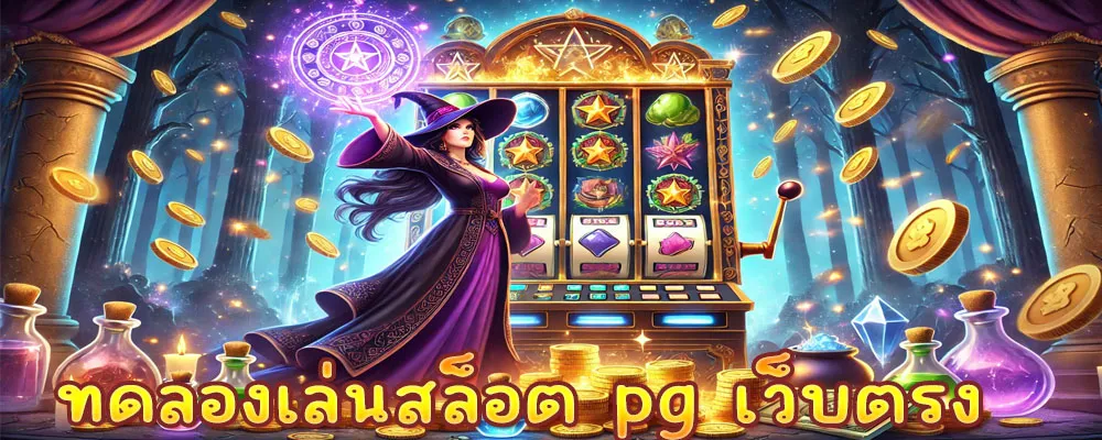 ทดลองเล่นสล็อต pg เว็บตรง
